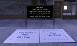 Age Verification Info and Test Zone